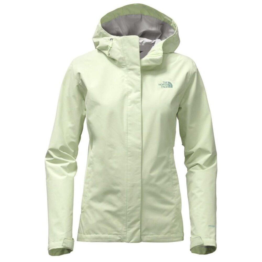 North Face DryVent Rain Jacket -Women’s- Light Green, Size S